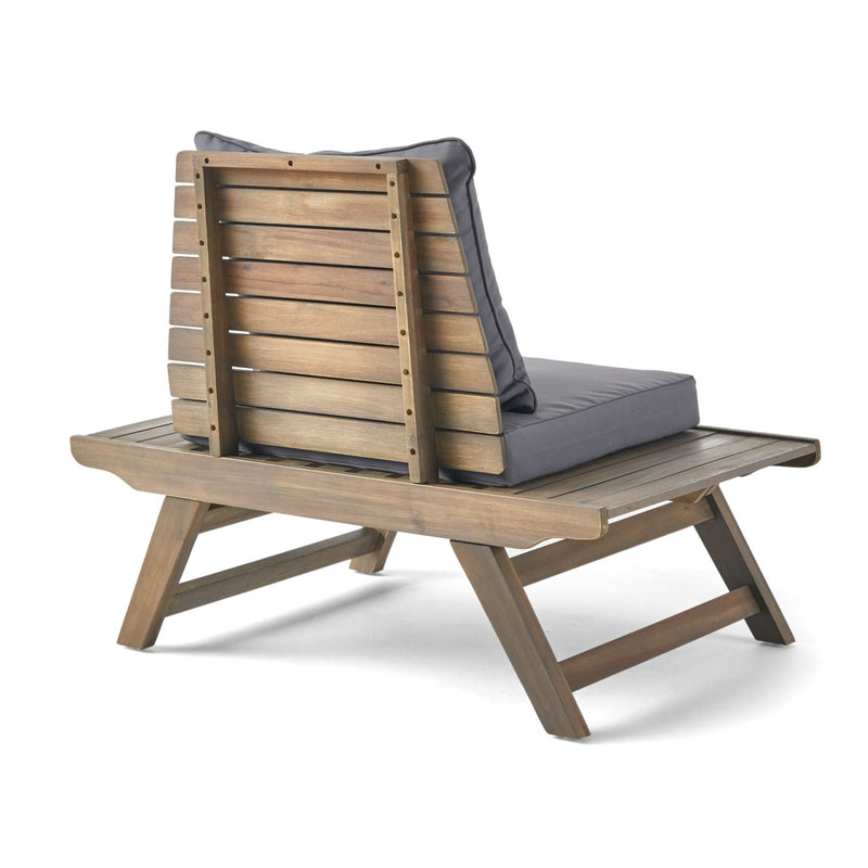 Sedona - Outdoor Club Chair With Slatted Design - R&R Furniture Gallery (Fountain Valley, CA)