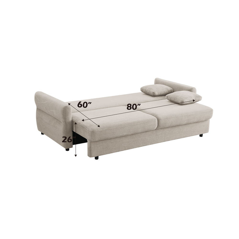 Haran - Sofa With Sleeper - R&R Furniture Gallery (Fountain Valley, CA)