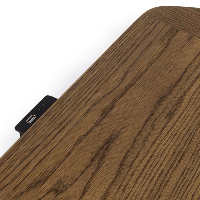 Kyrie - 2 Drawer Nightstand - Tawny Brown - R&R Furniture Gallery (Fountain Valley, CA)