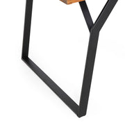 Zora - Dining Table Industrial & Iron Table - Black - R&R Furniture Gallery (Fountain Valley, CA)