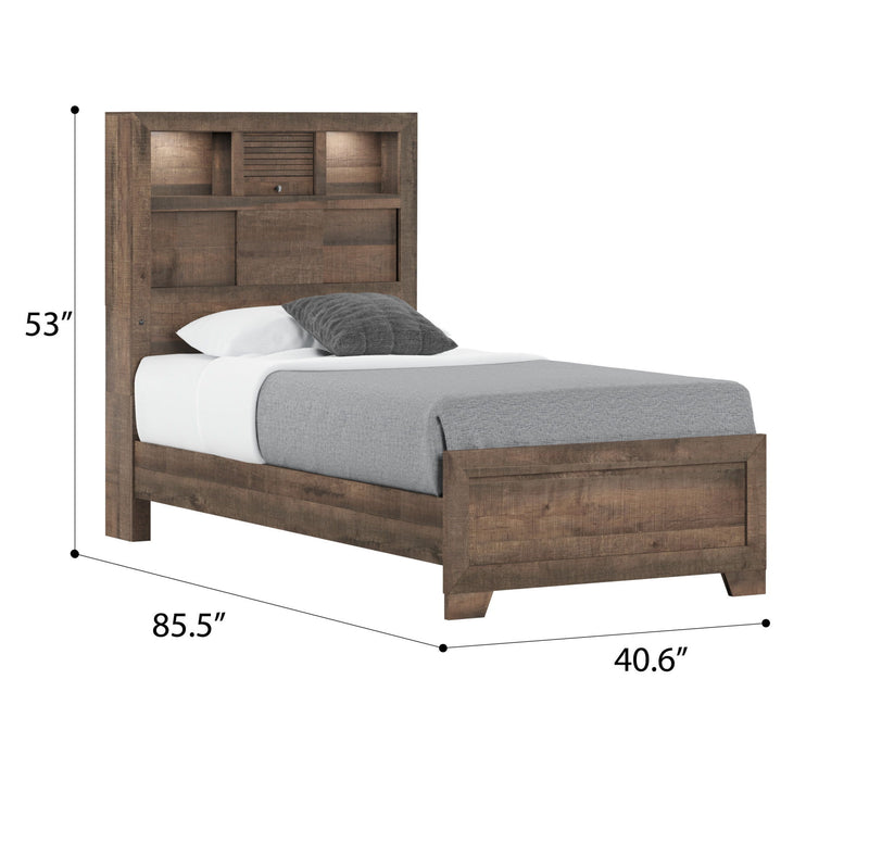 Plinz - Bookcase Bed - R&R Furniture Gallery (Fountain Valley, CA)