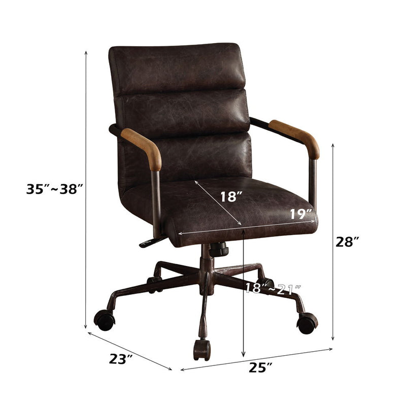 Harith - Vintage - Executive Office Chair - R&R Furniture Gallery (Fountain Valley, CA)