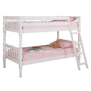 Homestead - Twin Over Twin Bunk Bed - White - R&R Furniture Gallery (Fountain Valley, CA)