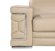 296 - Genuine Leather Chair - R&R Furniture Gallery (Fountain Valley, CA)