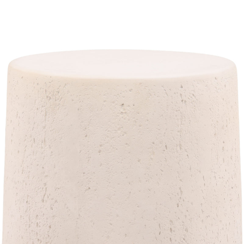 Millstone - Outdoor Side Table - Ivory