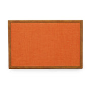 Acre - Cotton Jute Jewelry Box - Orange - R&R Furniture Gallery (Fountain Valley, CA)