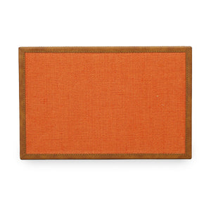 Acre - Cotton Jute Jewelry Box - Orange - R&R Furniture Gallery (Fountain Valley, CA)