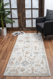 Noble - 5'3" X 7'3" Area Rug - Ivory - R&R Furniture Gallery (Fountain Valley, CA)