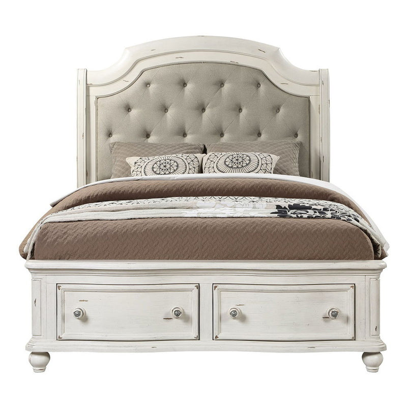 Jaqueline - Bed With Storage - R&R Furniture Gallery (Fountain Valley, CA)