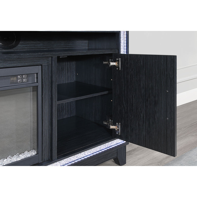Almera - Fireplace With Adjustable Temperature And LED Options - R&R Furniture Gallery (Fountain Valley, CA)