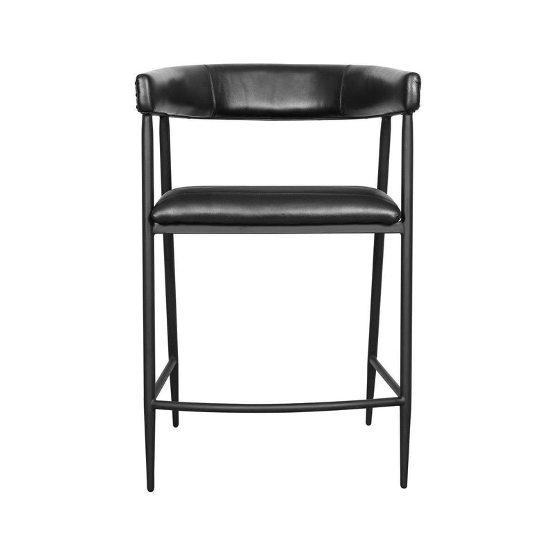 Preston - Counter Stool - Midnight Raven - R&R Furniture Gallery (Fountain Valley, CA)