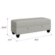 Drason - Storage Ottoman - R&R Furniture Gallery (Fountain Valley, CA)
