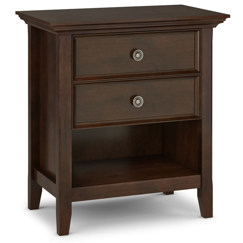 Amherst - Bedside Table - Russet Brown - R&R Furniture Gallery (Fountain Valley, CA)