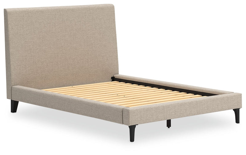Cielden - Upholstered Bed With Roll Slats - R&R Furniture Gallery (Fountain Valley, CA)