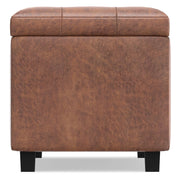 Cosmopolitan - Upholstered Storage Ottoman - R&R Furniture Gallery (Fountain Valley, CA)