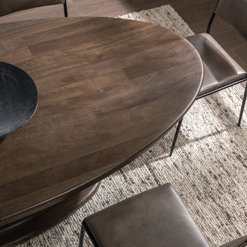 Brookside - Oval Dining Table - Cocoa Brown - R&R Furniture Gallery (Fountain Valley, CA)