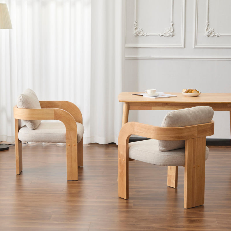 Dining Chairs With Pillow Back (Set of 2) - R&R Furniture Gallery (Fountain Valley, CA)