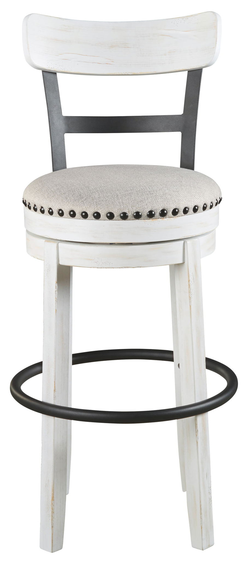 Valebeck - Tall Upholstered Swivel Barstool - R&R Furniture Gallery (Fountain Valley, CA)