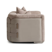 Canberra - Chair And A Half - Mink - R&R Furniture Gallery (Fountain Valley, CA)