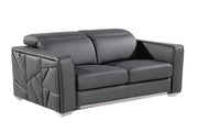 1120 - Leather Loveseat - R&R Furniture Gallery (Fountain Valley, CA)