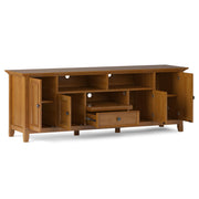 Amherst - Handcrafted Wide TV Media Stand - R&R Furniture Gallery (Fountain Valley, CA)