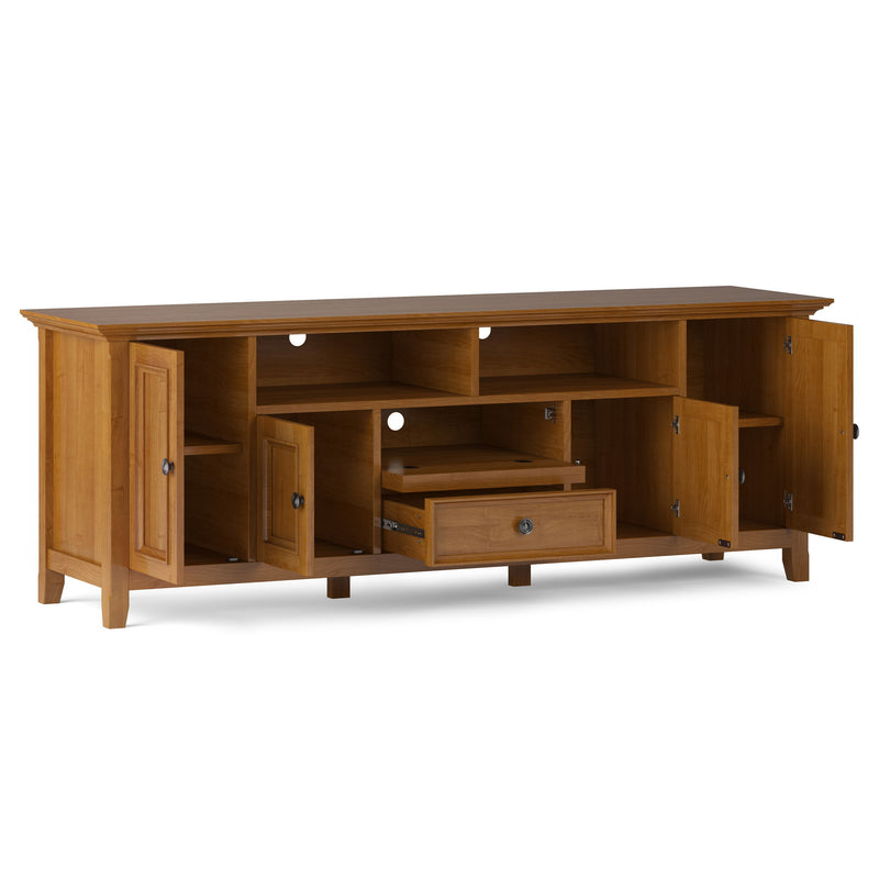 Amherst - Handcrafted Wide TV Media Stand - R&R Furniture Gallery (Fountain Valley, CA)