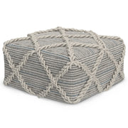 Cowan - Handcrafted Square Pouf - R&R Furniture Gallery (Fountain Valley, CA)