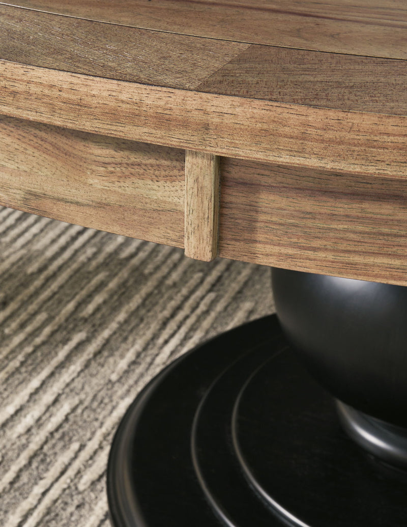 Ridgester - Dining Table - Light Brown - R&R Furniture Gallery (Fountain Valley, CA)