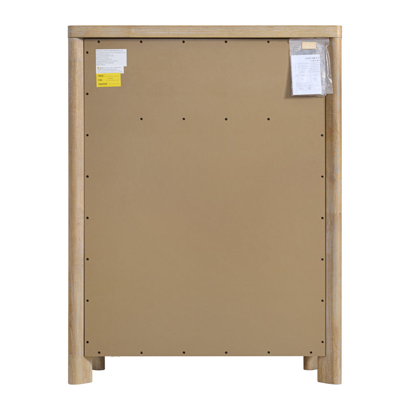 6 Drawer Chest - Tan - R&R Furniture Gallery (Fountain Valley, CA)