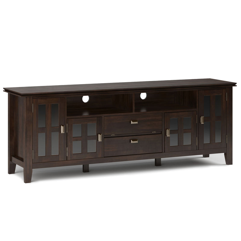 Artisan - TV Media Stand - Tobacco Brown - R&R Furniture Gallery (Fountain Valley, CA)