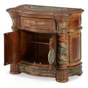 Villa Valencia - Bedside Chest, Mirror - R&R Furniture Gallery (Fountain Valley, CA)