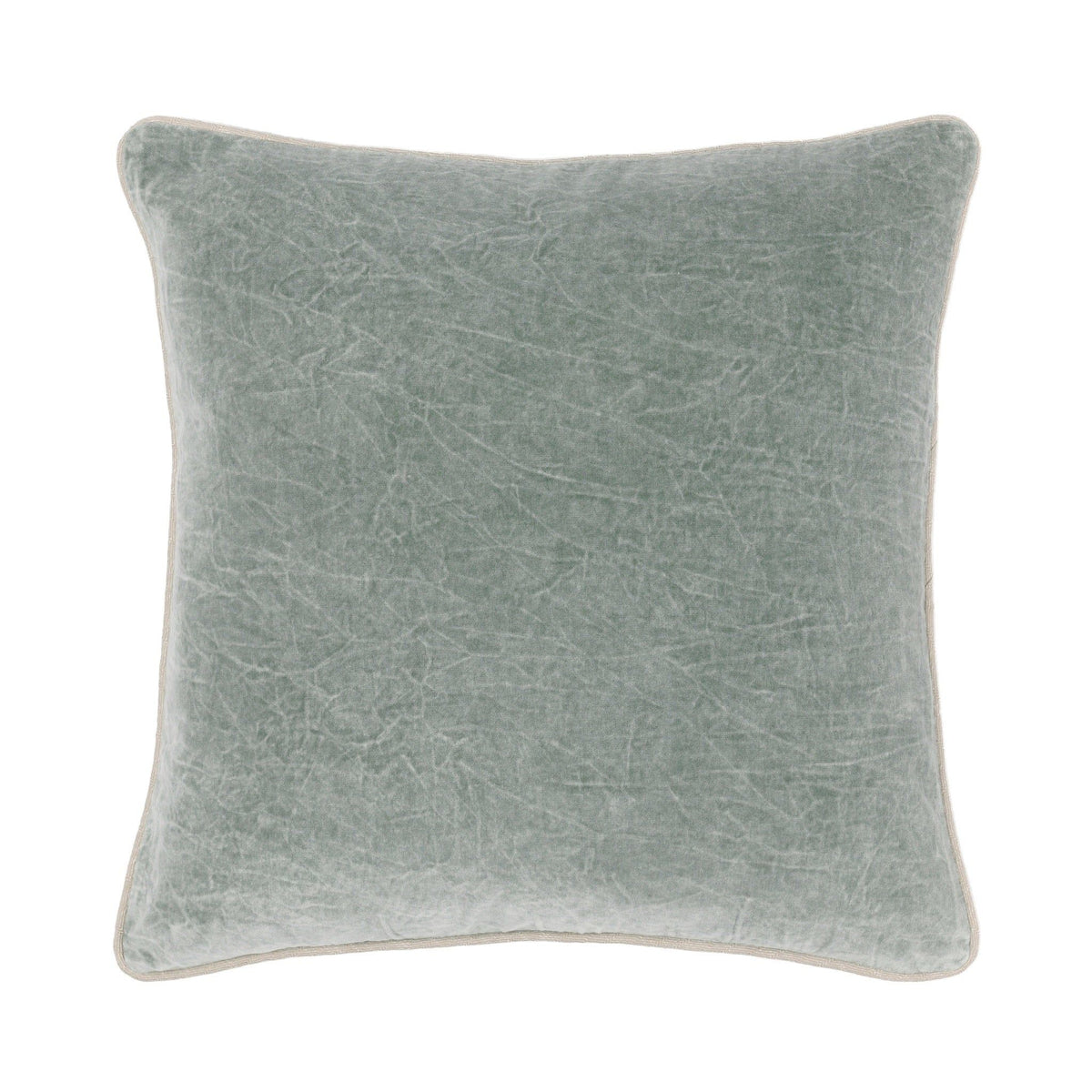 Heirloom Velvet - SLD Pillow - Bay Green