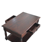 Turned Legs Drawer Table - R&R Furniture Gallery (Fountain Valley, CA)