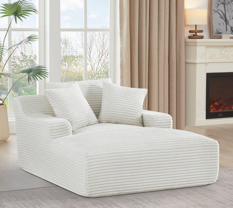 Cloudline - Oversized Chaise Lounge, Modern Comfy Couch With Full Foam Cushioning, Cozy Sleeper Sofabed - R&R Furniture Gallery (Fountain Valley, CA)