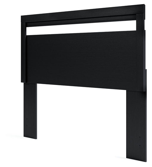 Finch - Queen Panel Headboard - Black - R&R Furniture Gallery (Fountain Valley, CA)