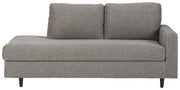 Lyman - RAF Corner Chaise - Graphite - R&R Furniture Gallery (Fountain Valley, CA)