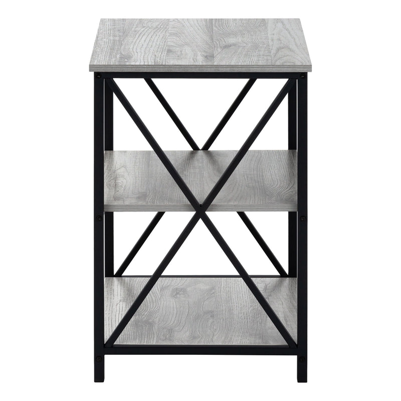 3 Tier Accent Table, Side Marble Look Contemporary & Modern - R&R Furniture Gallery (Fountain Valley, CA)