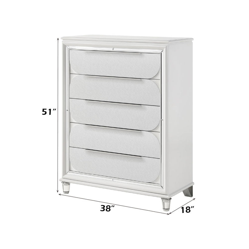 Tarian - Chest - Pearl White - R&R Furniture Gallery (Fountain Valley, CA)