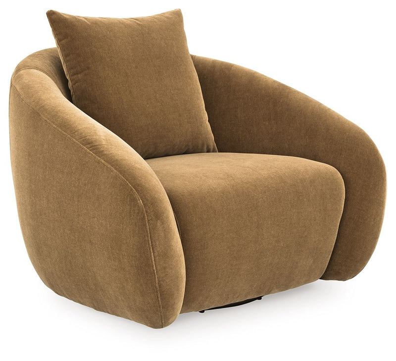Yahya - Swivel Accent Chair - R&R Furniture Gallery (Fountain Valley, CA)