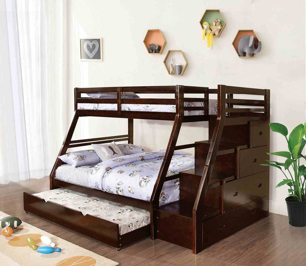 Ellington - Twin/Full Bunk Bed, Espresso