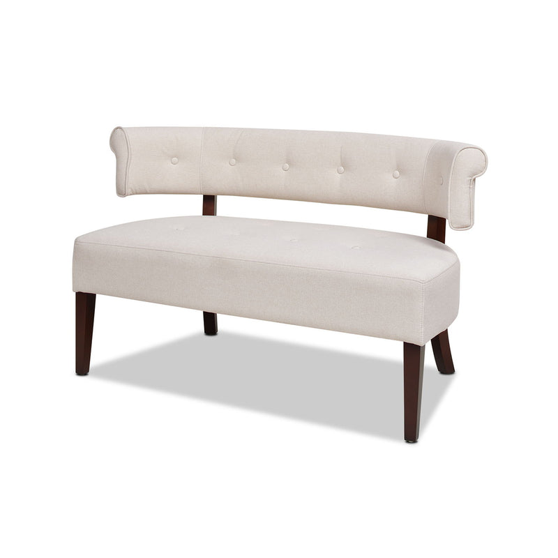 Jared - Versatile Roll Arm Tufted Bench Settee - R&R Furniture Gallery (Fountain Valley, CA)