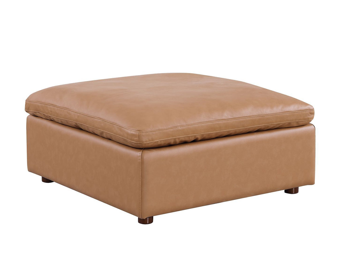 1100 - 6-Piece Right Arm Facing 3-Seat Sectional (Top-Grain Italian Leather)
