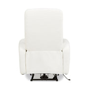 Bloomy - High Back Power Recliner Motion Chair - Chiffon White - R&R Furniture Gallery (Fountain Valley, CA)