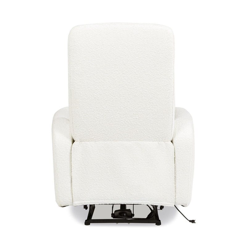 Bloomy - High Back Power Recliner Motion Chair - Chiffon White - R&R Furniture Gallery (Fountain Valley, CA)
