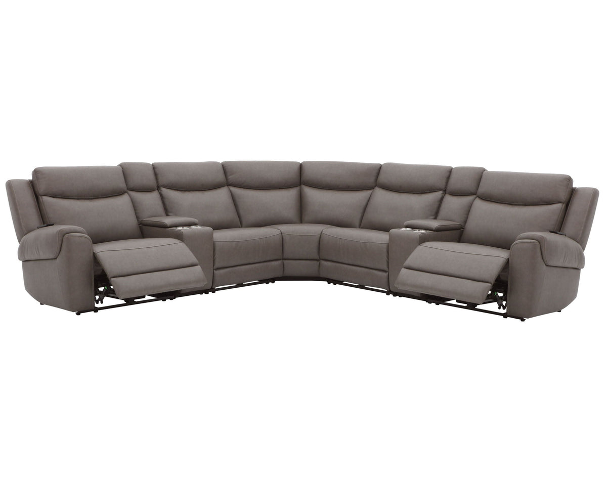 Momentum - Modular Power Reclining Sectional With Power Adjustable Headrests