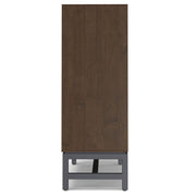 Banting Solid Wood Sideboard Buffet with Metal Frame — Modern Industrial Dining Room Storage - R&R Furniture Gallery (Fountain Valley, CA)