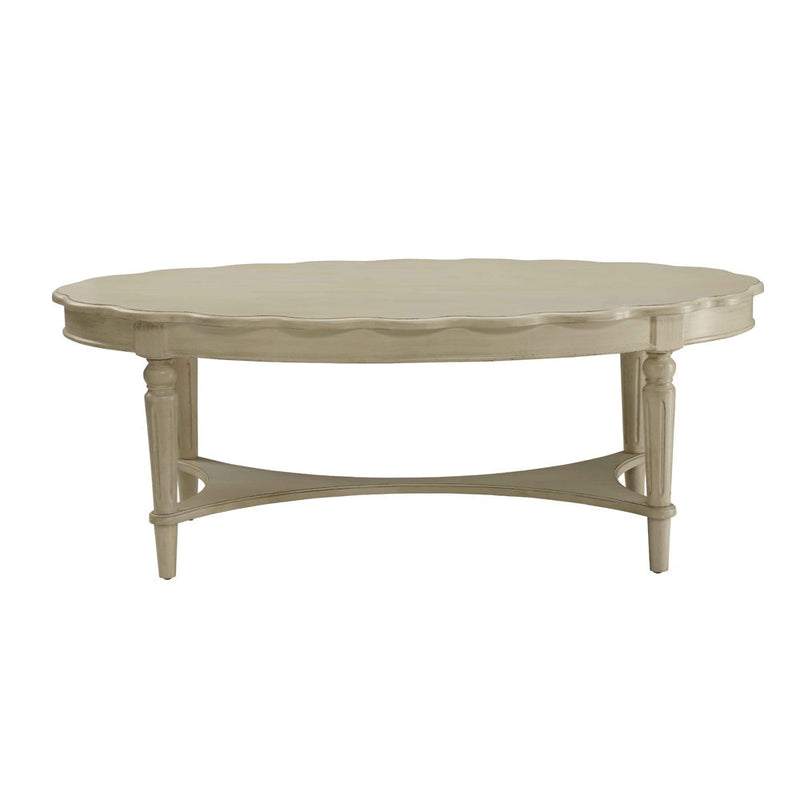 Fordon - Coffee Table - French Antique White - R&R Furniture Gallery (Fountain Valley, CA)