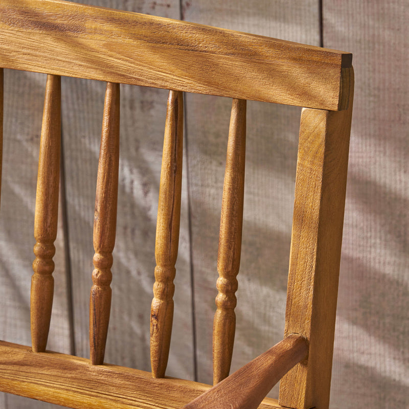 Imperial - Bench With Built In Shelf - R&R Furniture Gallery (Fountain Valley, CA)