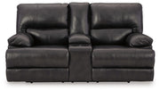 Mountainous - Power Reclining Loveseat With Console /Adj Headrest - Eclipse - R&R Furniture Gallery (Fountain Valley, CA)