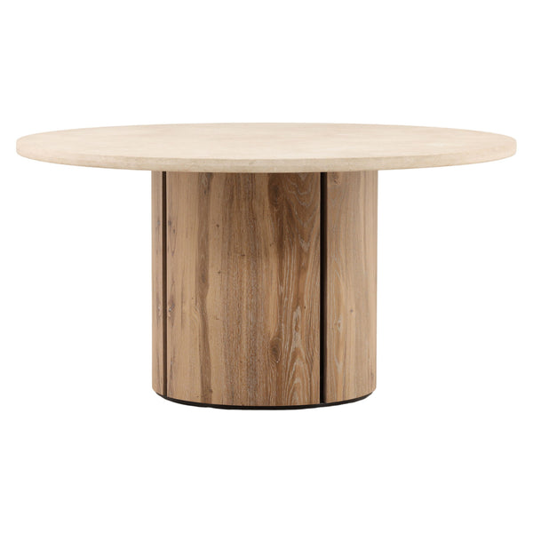 Reeve - Dining Table - Natural Wash And Cream